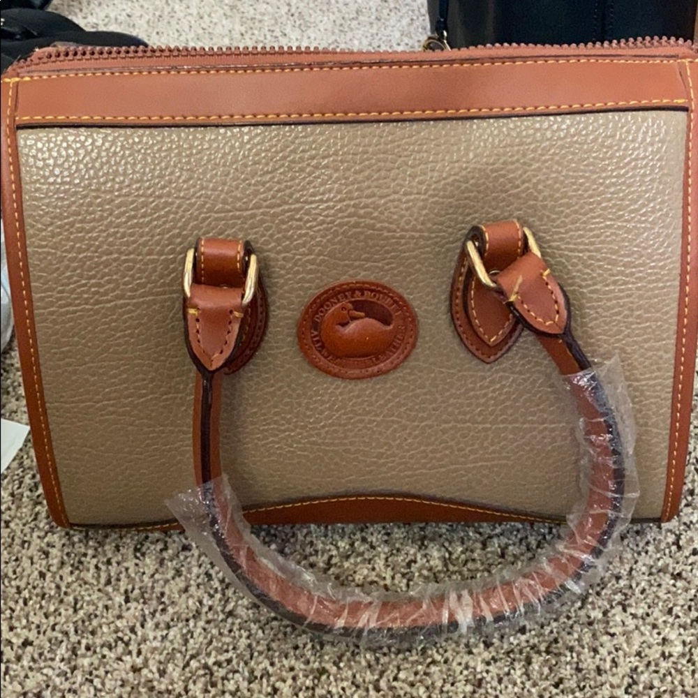D&B Brown Leather tote